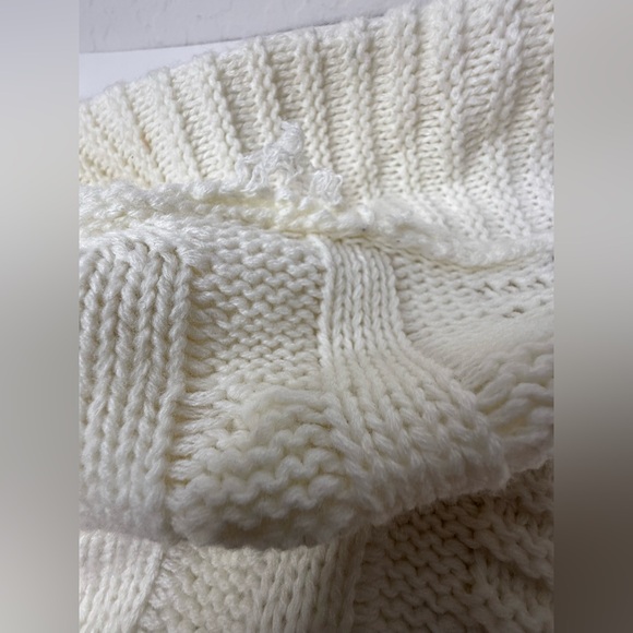 Cardigan Floral Knitted Identita Collection Womens Size Small Cream Multicolored - Picture 8 of 10